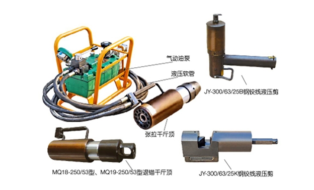 淄博气动锚索张拉机具​